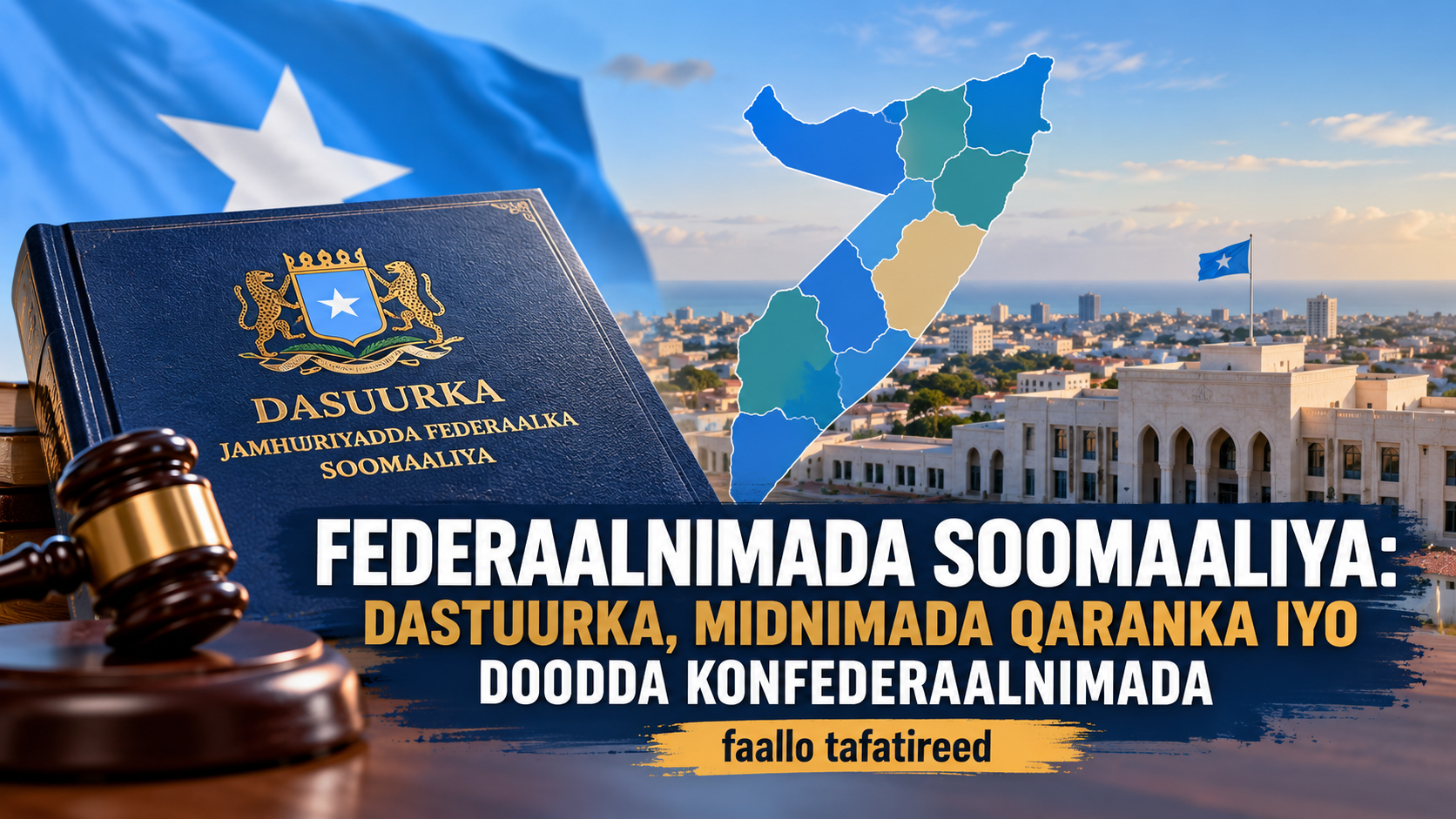 FEDERAALNIMADA SOOMAALIYA: DASTUURKA, MIDNIMADA QARANKA IYO DOODDA KONFEDERAALNIMADA