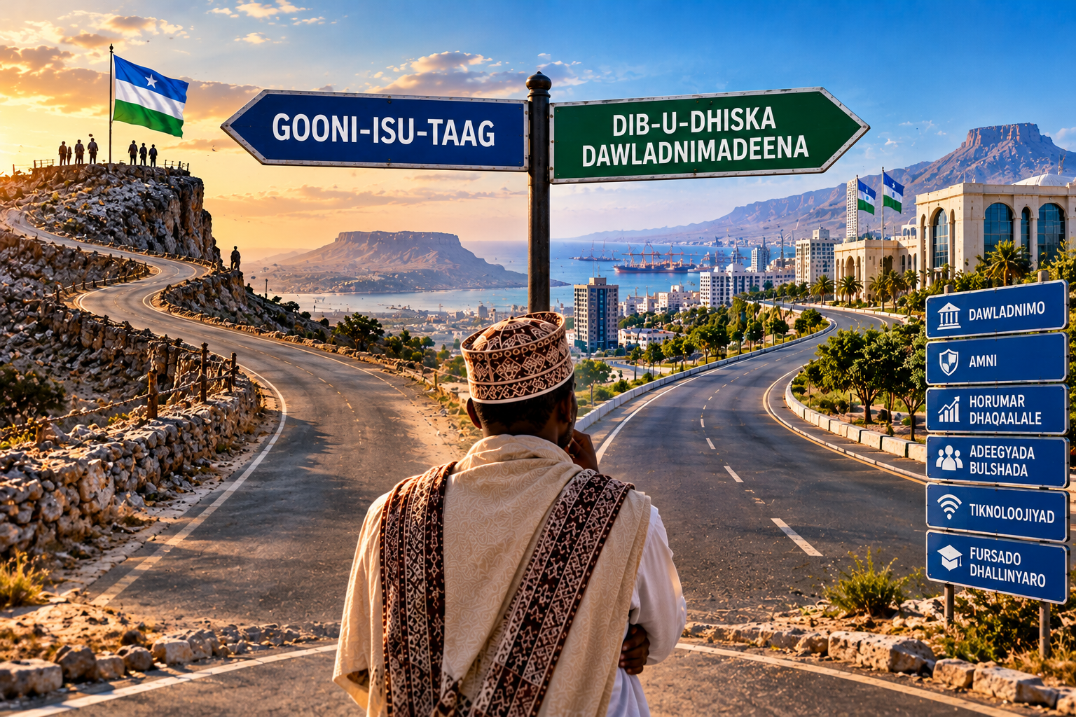 PUNTLAND: MA GOONI-ISU-TAAG MISE DIB-U-DHISKA DAWLADNIMADEENA